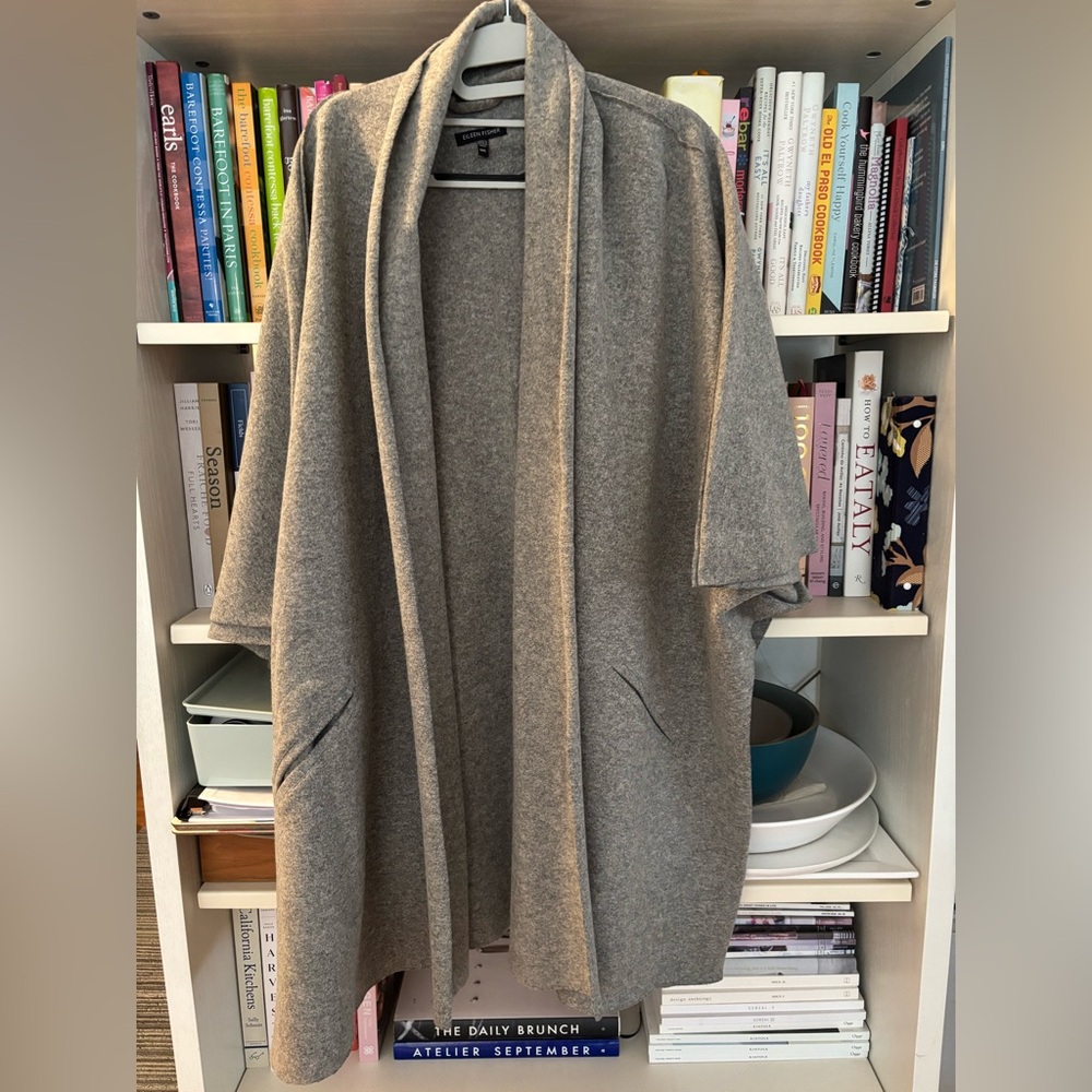 EILEEN FISHER Shawl Coat/Cape